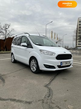 Ford Tourneo Courier, 2017, Дизель, 1.6 л., 237 тис. км, Мікровен, Білий, Київ Cars-Pr-164444 фото