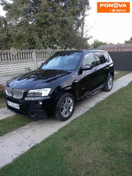 BMW X3, 2012, Дизель, 2.99 л., 250 тис. км, Позашляховик / Кросовер, Чорний, Луцьк Cars-Pr-276625 фото