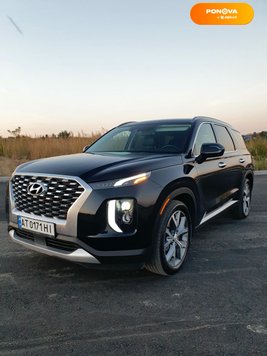 Hyundai Palisade, 2019, Бензин, 3.78 л., 41 тис. км, Позашляховик / Кросовер, Синій, Рівне Cars-Pr-239673 фото