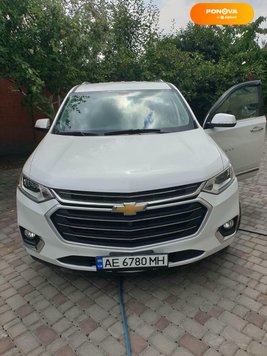 Chevrolet Traverse, 2018, Бензин, 100 тис. км, Позашляховик / Кросовер, Білий, Дніпро (Дніпропетровськ) Cars-Pr-130041 фото