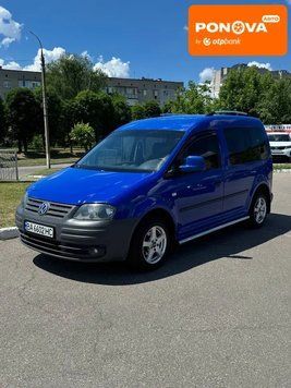 Volkswagen Caddy, 2006 р., Бензин, 224 тис. км, Мінівен, Синій, Кам'янка AT-10419959 фото