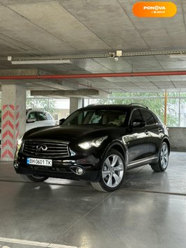 Infiniti QX70, 2013, Бензин, 3.7 л., 110 тис. км, Позашляховик / Кросовер, Чорний, Одеса Cars-Pr-244911 фото