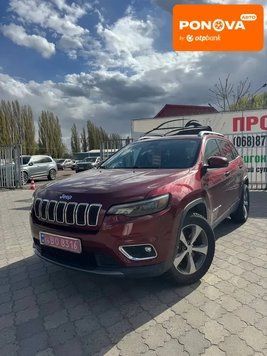 Jeep Cherokee, 2019 р., Газ пропан-бутан / Бензин, 113 тис. км, Позашляховик / Кросовер, Червоний, Черкаси AT-10416099 фото