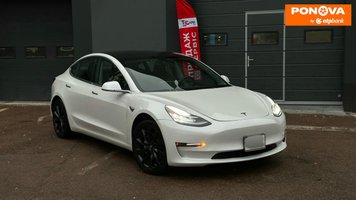 Tesla Model 3, 2020, Електро, 53 тис. км, Седан, Білий, Київ 280584 фото