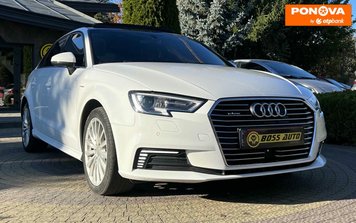 Audi A3 Sportback, 2018, Гібрид (PHEV), 1.4 л., 60 тис. км, Хетчбек, Білий, Львів 253982 фото