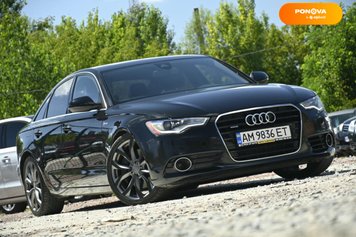 Audi A6, 2013, Бензин, 3 л., 234 тыс. км, Седан, Чорный, Бердичев 111160 фото