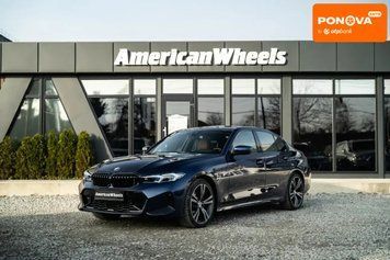 BMW 3 Series, 2019 р., Бензин, 109 тис. км, Седан, Синій, Чернівці AT-10405126 фото