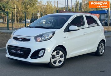 Kia Morning, 2012, Бензин, 1 л., 130 тис. км, Хетчбек, Білий, Миколаїв 203183 фото