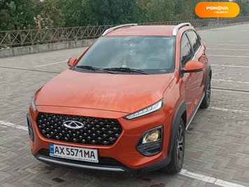 Chery Tiggo 2 Pro, 2021, Бензин, 1.5 л., 21 тис. км, Позашляховик / Кросовер, Помаранчевий, Харків Cars-Pr-191548 фото