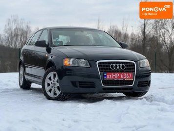 Audi A3, 2006 г., Бензин, 210 тыс. км, Универсал, Чорный, Дрогобыч AT-10410100 фото