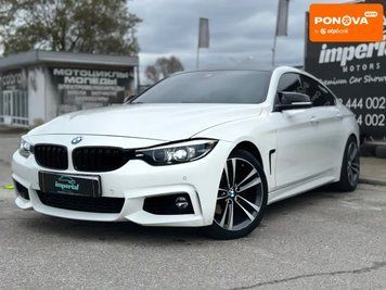 BMW 4 Series Gran Coupe, 2020 р., Бензин, 84 тис. км, Ліфтбек, Білий, Харків AT-10416161 фото