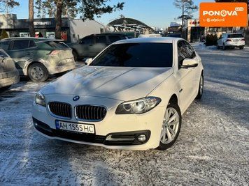 BMW 5 Series, 2016 г., Бензин, 198 тыс. км, Седан, Белый, Киев AT-10411961 фото