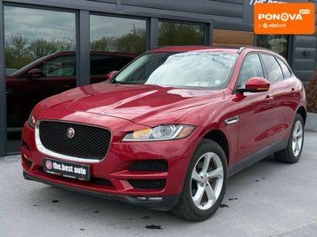 Jaguar F-Pace, 2018 р., Бензин, 190 тис. км, Позашляховик / Кросовер, Червоний, Рівне AT-10416705 фото