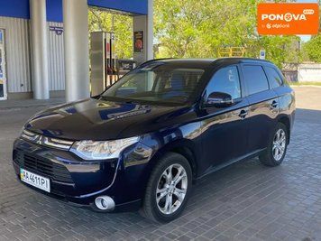 Mitsubishi Outlander, 2013 р., Бензин, 154 тис. км, Позашляховик / Кросовер, Синій, Миколаїв AT-10403309 фото