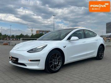 Tesla Model 3, 2020 р., Електро, 41 тис. км, Ліфтбек, Білий, Львів AT-10417335 фото