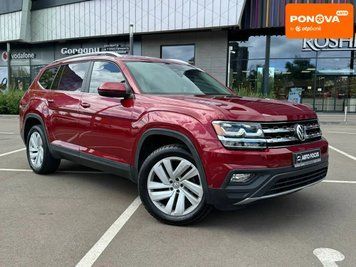Volkswagen Atlas, 2019 р., Бензин, 236 тис. км, Позашляховик / Кросовер, Київ AT-10419689 фото