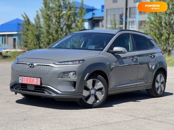 Hyundai Kona Electric, 2019, Електро, 56 тис. км, Позашляховик / Кросовер, Сірий, Рівне Cars-Pr-69065 фото