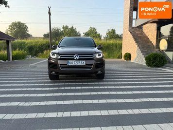 Volkswagen Touareg, 2012 г., Дизель, 225 тыс. км, Внедорожник / Кроссовер, Коричневый, Тячев AT-10406923 фото