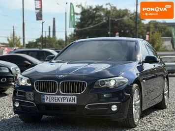 BMW 5 Series, 2015 р., Дизель, 223 тис. км, Седан, Синій, Дніпро (Дніпропетровськ) AT-10429138 фото