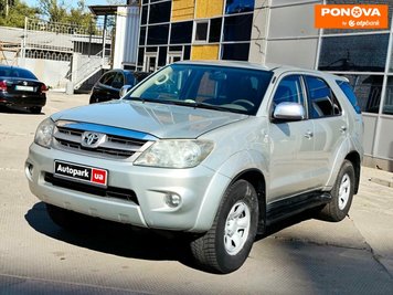 Toyota Fortuner, 2006, Газ пропан-бутан / Бензин, 2.7 л., 255 тис. км, Позашляховик / Кросовер, Сірий, Харків 207609 фото