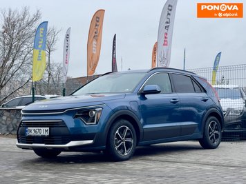 Kia Niro, 2022, Гібрид (PHEV), 1.6 л., 16 тис. км, Позашляховик / Кросовер, Синій, Бердичів 279608 фото