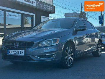 Volvo S60, 2017 р., Бензин, 263 тис. км, Седан, Сірий, Житомир AT-10417282 фото