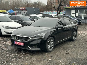 Kia K7, 2016, Дизель, 2.2 л., 130 тис. км, Седан, Чорний, Київ 19872 фото