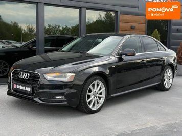 Audi A4, 2014 р., Бензин, 221 тис. км, Седан, Чорний, Рівне AT-10417692 фото