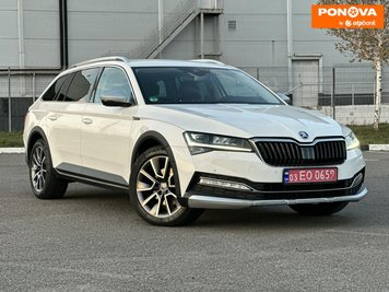 Skoda Superb Scout, 2020, Дизель, 2 л., 193 тис. км, Універсал, Білий, Рівне Cars-Pr-275735 фото