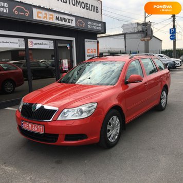 Skoda Octavia A5, 2009, Бензин, 1.6 л., 235 тис. км, Універсал, Червоний, Житомир 139380 фото