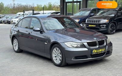 BMW 3 Series, 2006, Газ пропан-бутан / Бензин, 2 л., 235 тис. км, Седан, Сірий, Чернівці 36485 фото