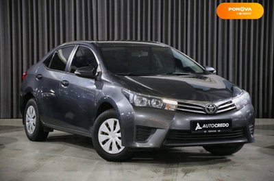 Toyota Corolla, 2014, Газ пропан-бутан / Бензин, 1.33 л., 123 тис. км, Седан, Сірий, Київ 8894 фото