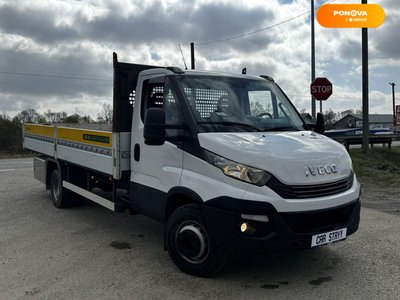 Iveco Daily груз., 2018, Дизель, 3 л., 149 тис. км, Борт, Білий, Стрий 45356 фото