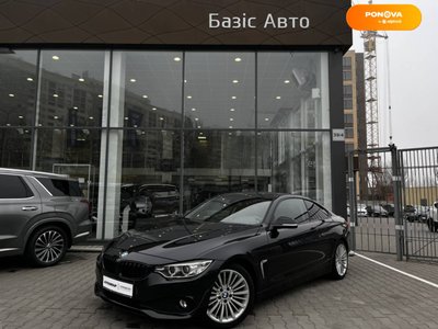 BMW 4 Series, 2013, Бензин, 2 л., 106 тыс. км, Купе, Чорный, Одесса 26809 фото