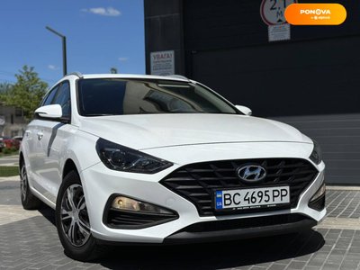 Hyundai i30, 2022, Бензин, 1.5 л., 19 тис. км, Універсал, Білий, Львів 48040 фото