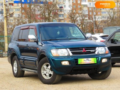 Mitsubishi Pajero Wagon, 2001, Дизель, 3.2 л., 252 тис. км, Позашляховик / Кросовер, Зелений, Кропивницький (Кіровоград) 23673 фото