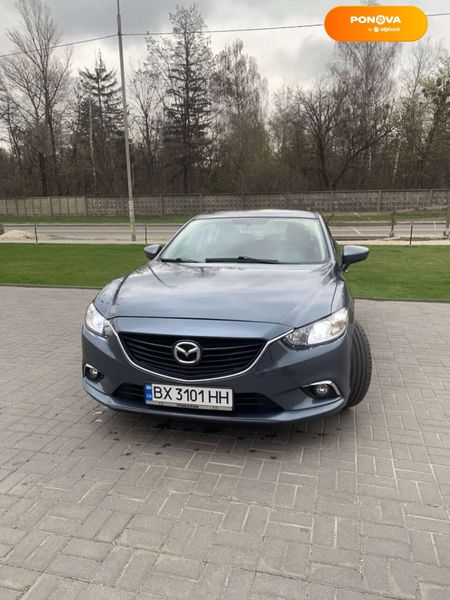 Mazda 6, 2013, Бензин, 2.5 л., 244 тис. км, Седан, Синій, Київ Cars-Pr-60783 фото