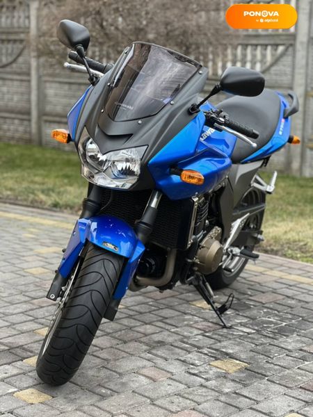 Kawasaki Z 750S, 2006, Бензин, 750 см³, 12 тыс. км, Мотоцикл Спорт-туризм, Синий, Буськ moto-37515 фото