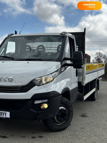 Iveco Daily груз., 2018, Дизель, 3 л., 149 тыс. км, Борт, Белый, Стрый 45356 фото