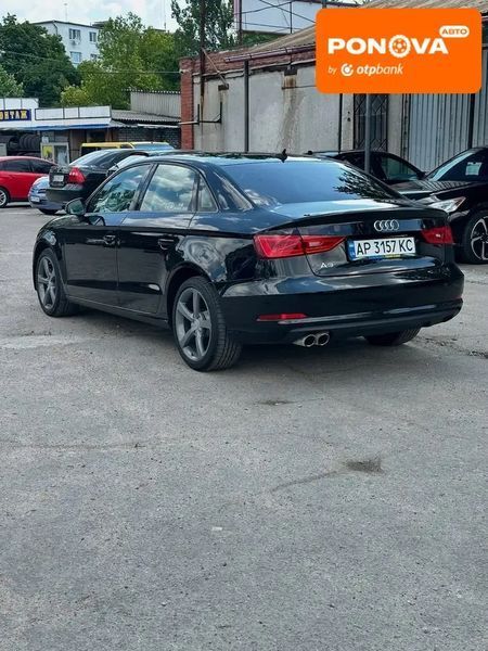 Audi A3, 2015 г., Бензин, 150 тыс. км, Седан, Чорный, Запорожье AT-10409536 фото