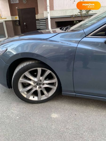 Mazda 6, 2013, Бензин, 2.5 л., 244 тис. км, Седан, Синій, Київ Cars-Pr-60783 фото