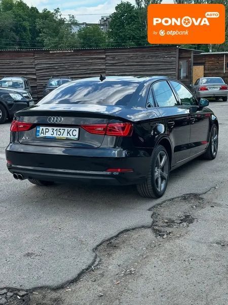 Audi A3, 2015 г., Бензин, 150 тыс. км, Седан, Чорный, Запорожье AT-10409536 фото
