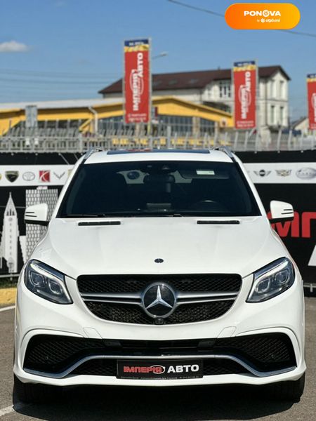 Mercedes-Benz GLE-Class, 2017, Бензин, 3.5 л., 100 тис. км, Позашляховик / Кросовер, Білий, Київ 101702 фото