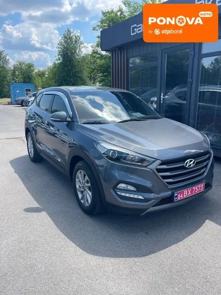 Hyundai Tucson, 2015 г., Дизель, 160 тыс. км, Внедорожник / Кроссовер, Серый, Днепр (Днепропетровск) AT-10419880 фото