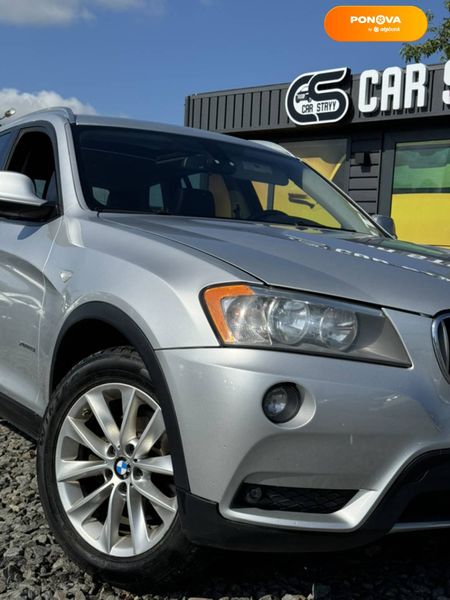 BMW X3, 2013, Бензин, 2 л., 253 тыс. км, Внедорожник / Кроссовер, Серый, Стрый 110418 фото