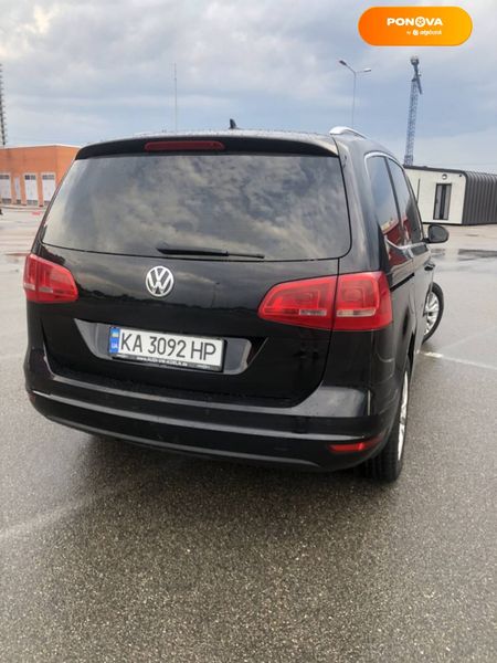Volkswagen Sharan, 2011, Дизель, 1.97 л., 420 тыс. км, Минивен, Чорный, Киев Cars-Pr-61457 фото