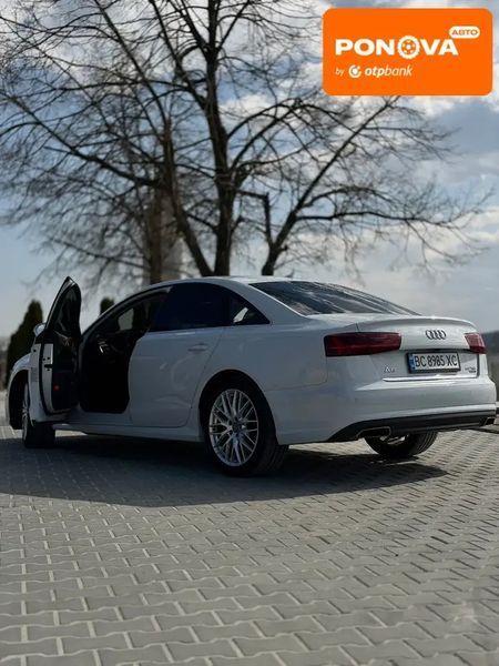 Audi A6, 2015 р., Дизель, 175 тис. км, Седан, Білий, Трускавець AT-10412037 фото