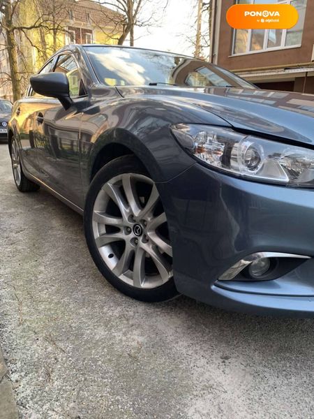 Mazda 6, 2013, Бензин, 2.5 л., 244 тис. км, Седан, Синій, Київ Cars-Pr-60783 фото