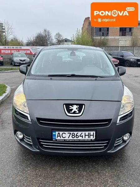 Peugeot 5008, 2010 г., Дизель, 280 тыс. км, Минивен, Серый, Кам'янка AT-10415416 фото