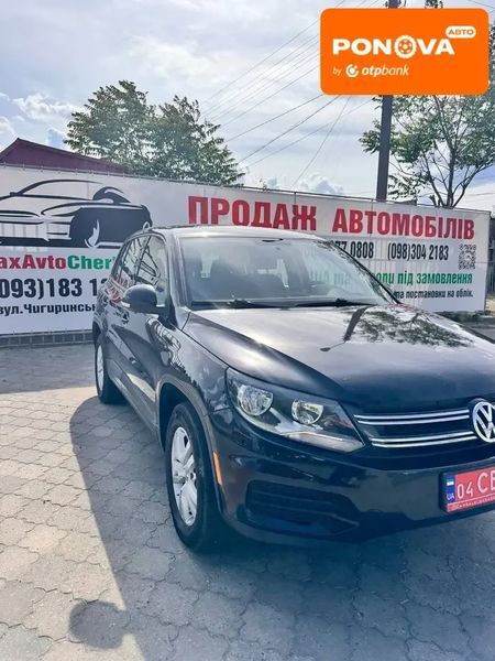 Volkswagen Tiguan, 2014 р., Бензин, 239 тис. км, Позашляховик / Кросовер, Чорний, Черкаси AT-10418379 фото